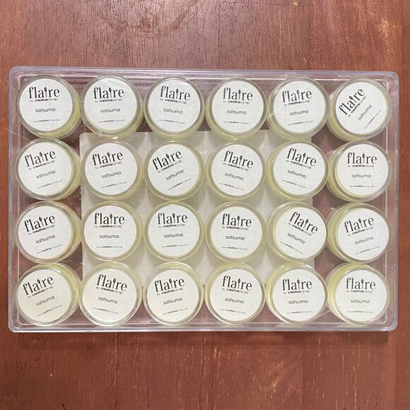 Flaire by Creative Co-Op Satsuma Scent Sample Wickless Candle Lot of 24 - Picture 3 of 5